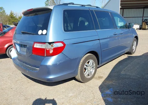2007 Honda Odyssey Ex-L z USA, uszkodzony, nr VIN 5FNRL38797B110977
